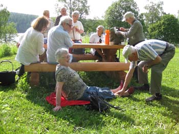 21. Handpåläggning i Långban