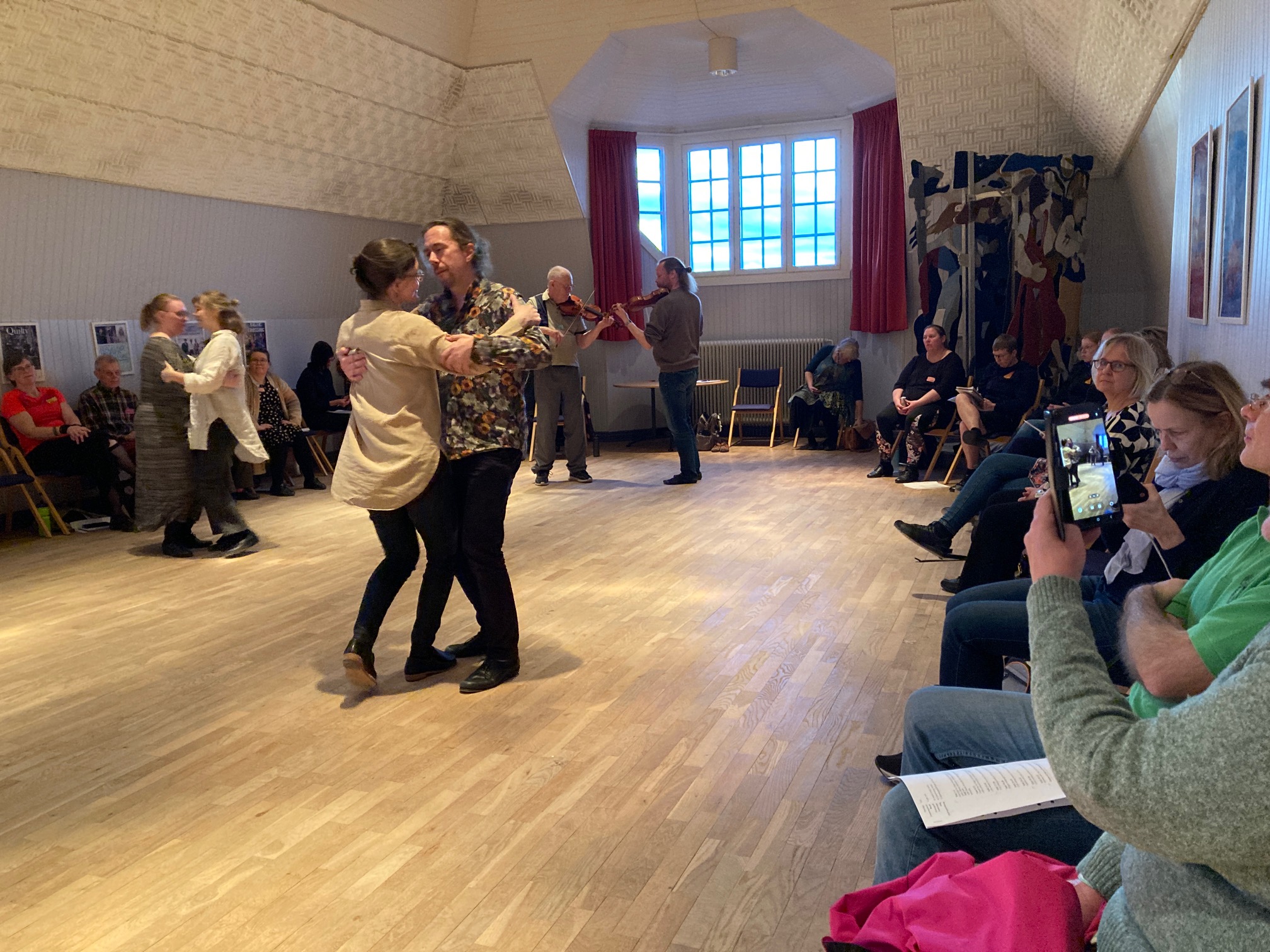 På kurs för dansledare