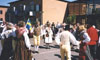 Bild som visar när Nolagillet dansar i Danmark.