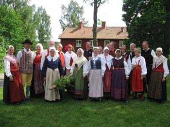 11. Dansare på Tälleruds hembygdsgård
